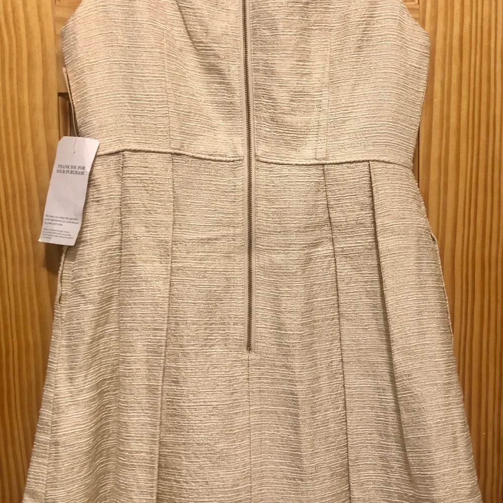 Shoshanna Yellow Tweed Dress Size 4